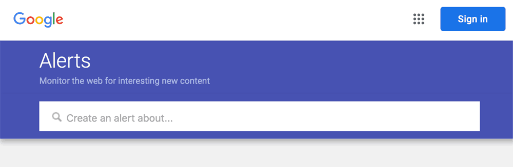 Google Alerts