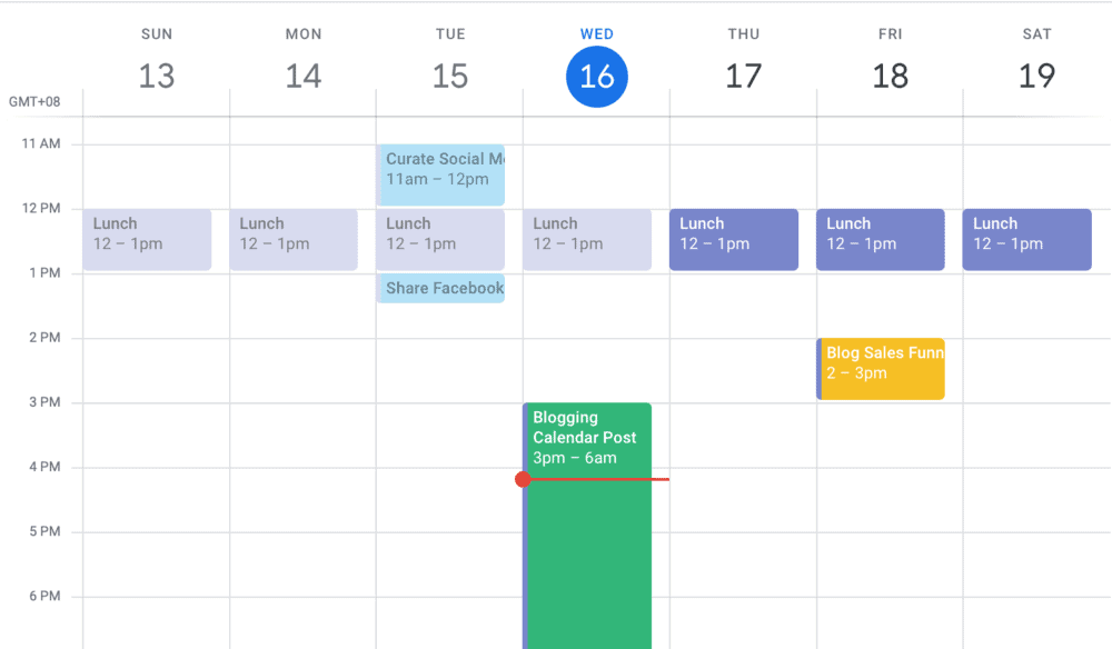Google Calendar Sample