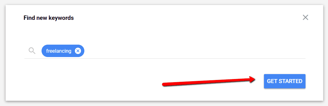 Google Keyword Planner Keyword Research