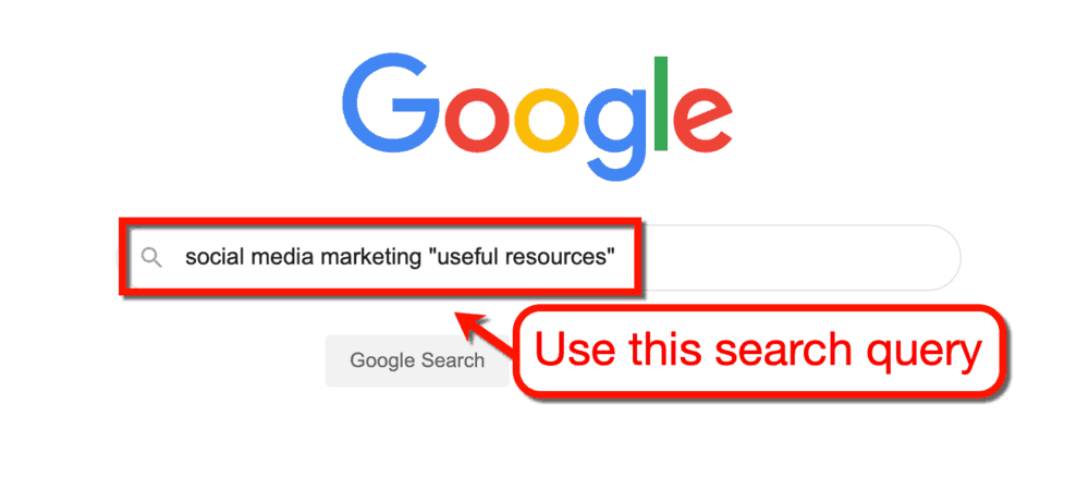 Google Search Query Resource Pages