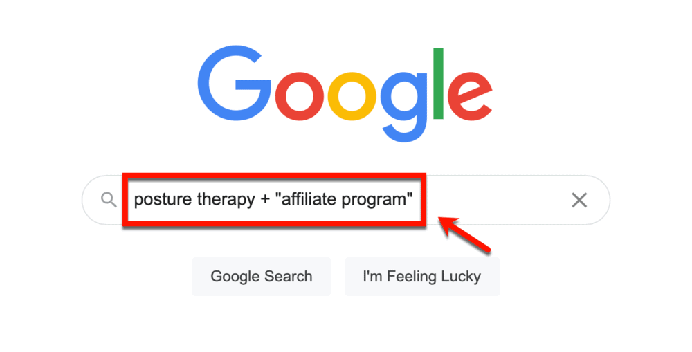 Searching for Posture Therapy Affiliate Programs