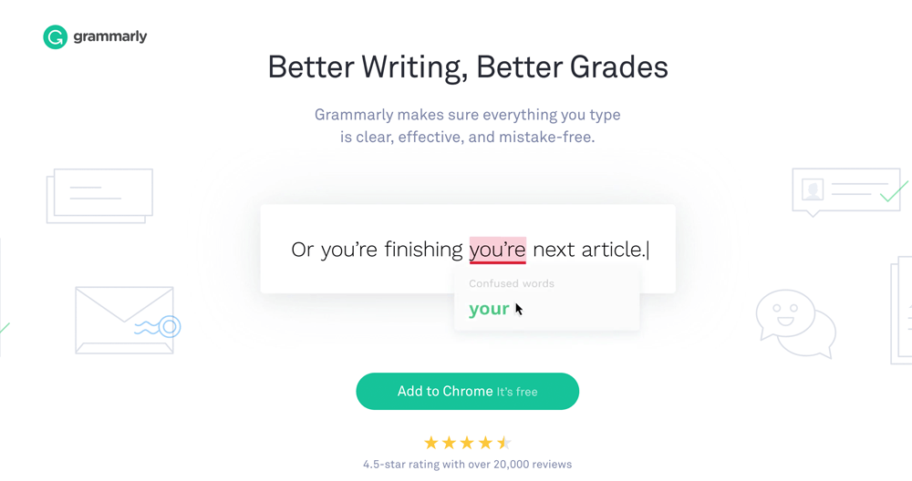 Grammarly Content Writing Tool
