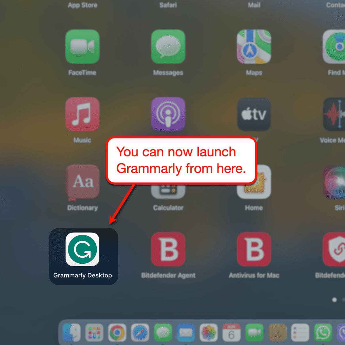 Launching Grammarly desktop app for Mac