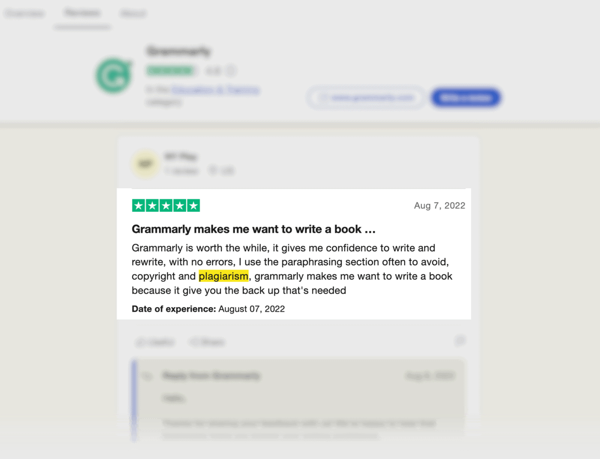 Grammarly Plagiarism Checker Review 3