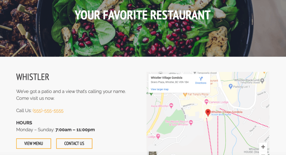 Grill Site Template