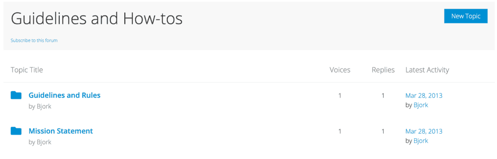 Guidelines and How-tos Forum