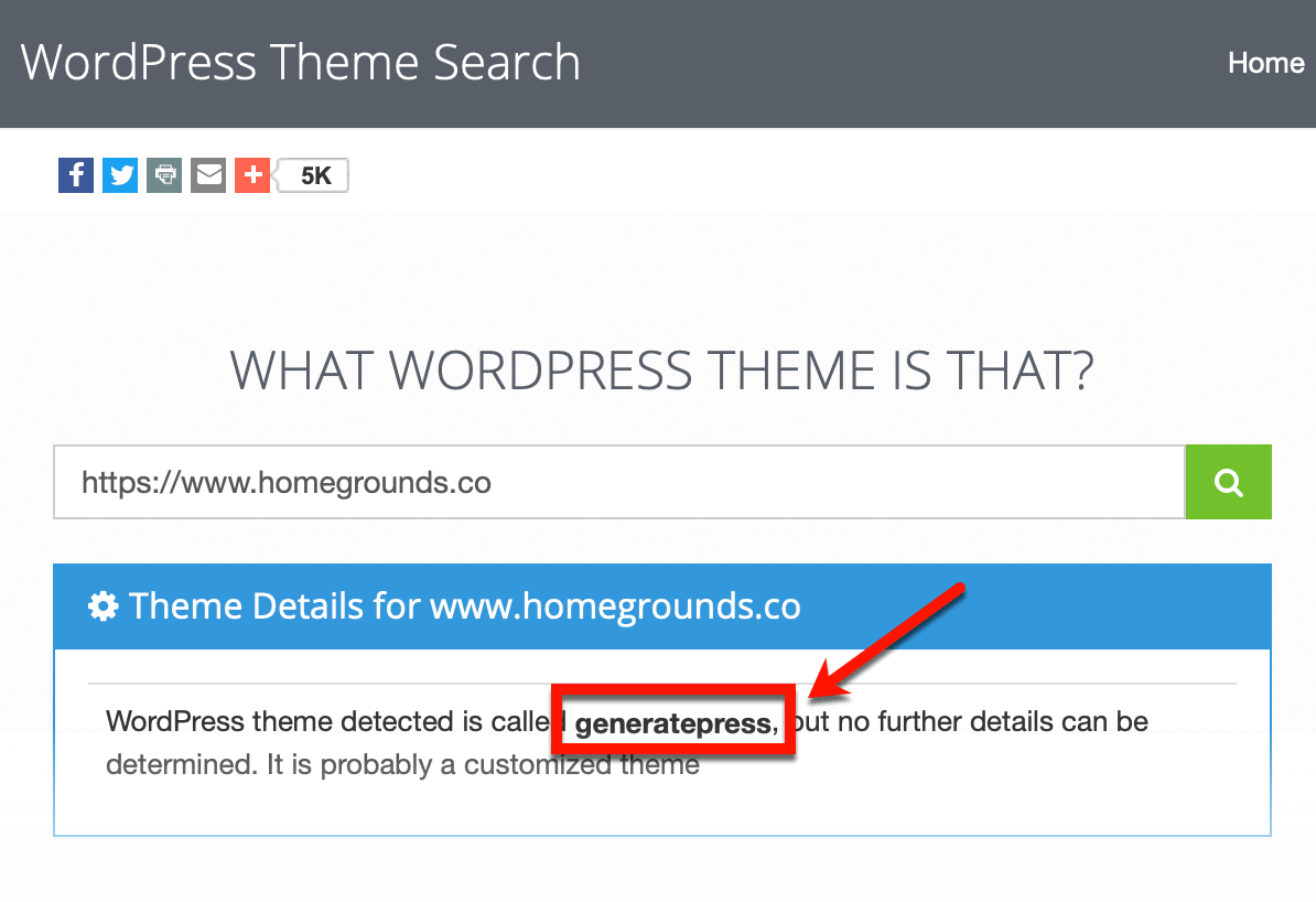 HomeGrounds.co Detected Theme