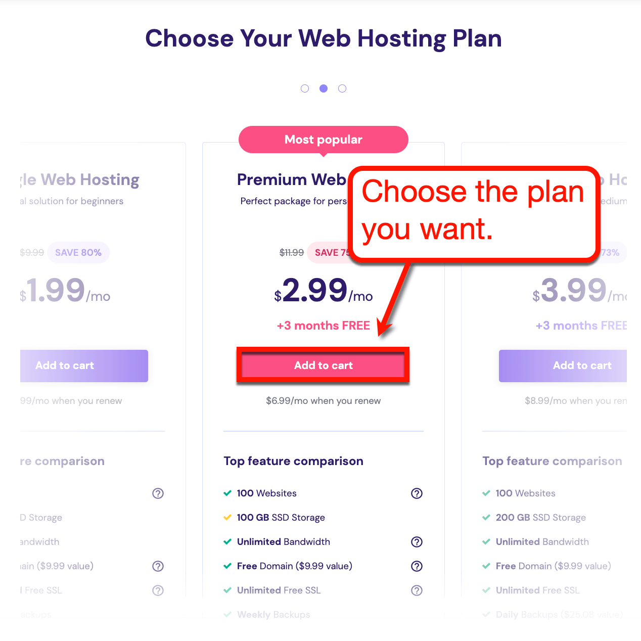 Hostinger Pricing Plans