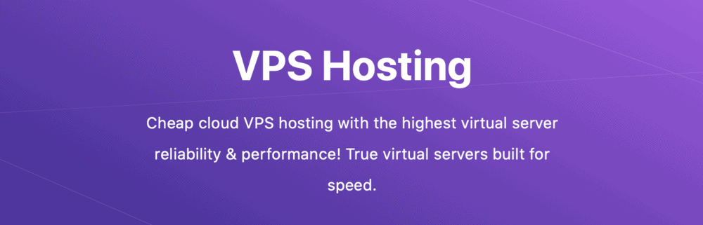Hostinger Cloud VPS Hosting