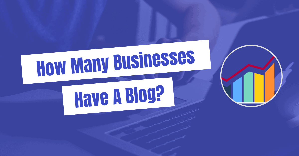 how many businesses have a blog