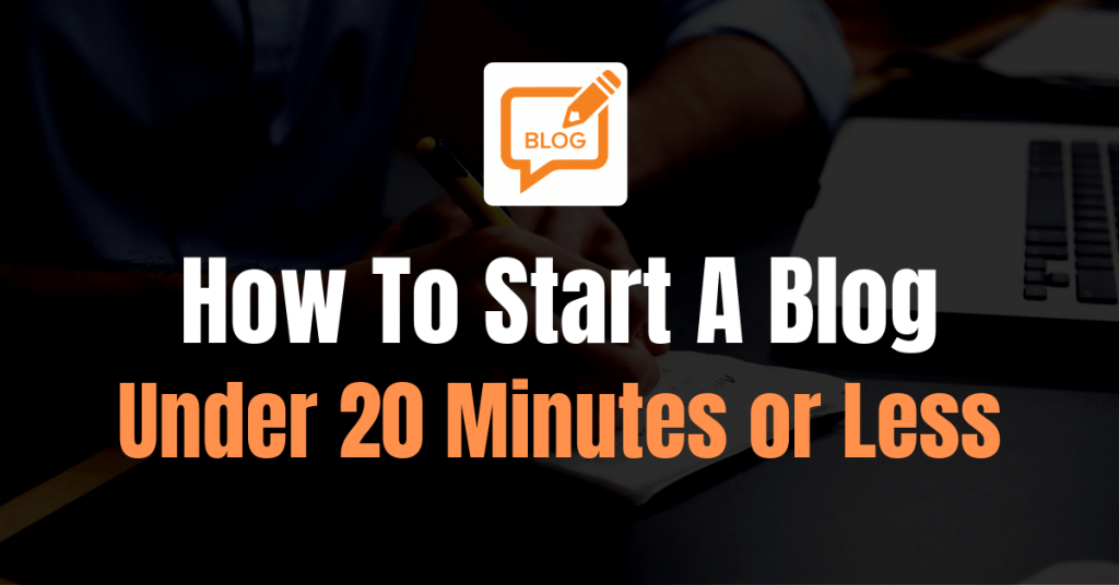 How To Start A Blog