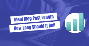 ideal blog post length