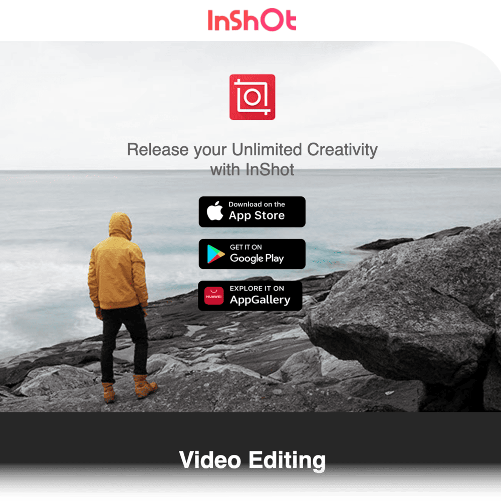 InShot homepage