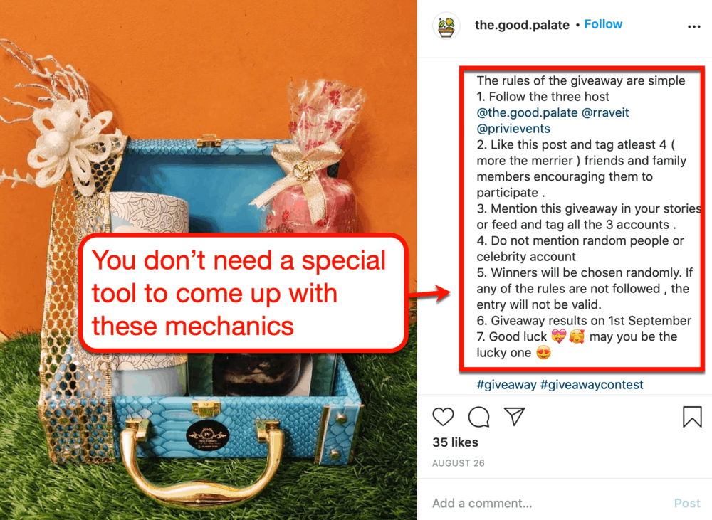 Instagram contest by The Good Palate