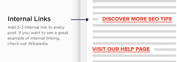 Internal linking on page seo factor