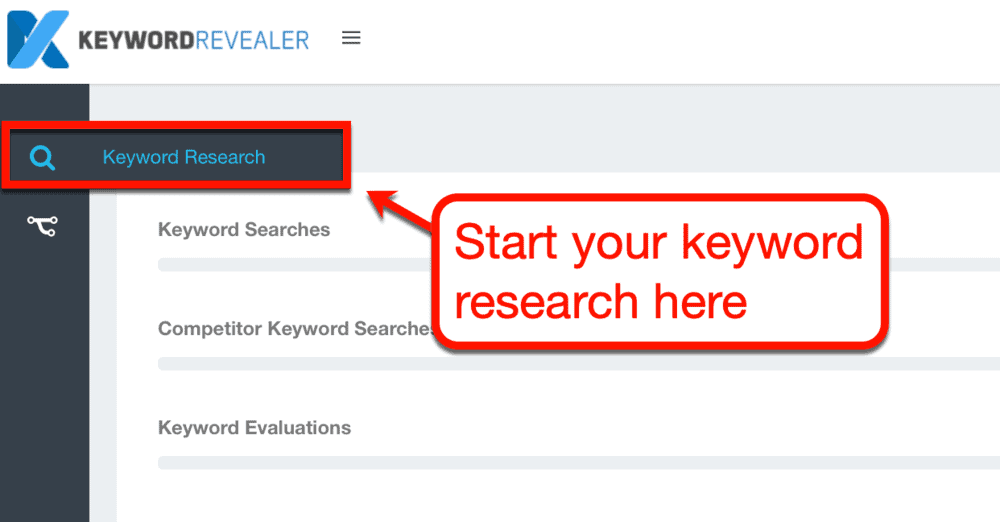 Keyword Revealer Research Tool