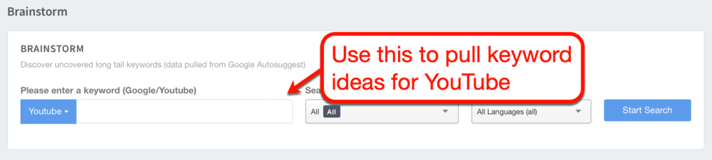 Searching for Keywords on Keyword Revealer