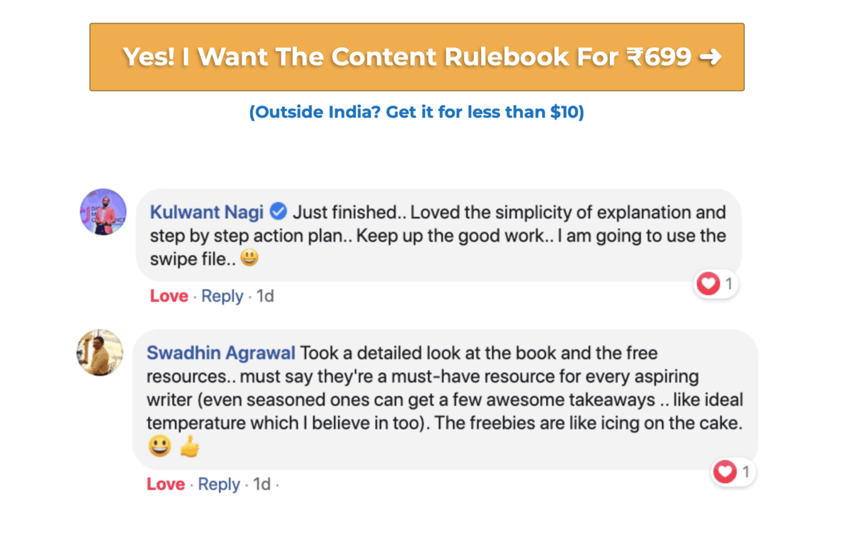 Landing Page Social Proof