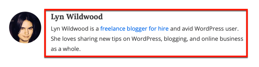 Lyn Wildwood author bio