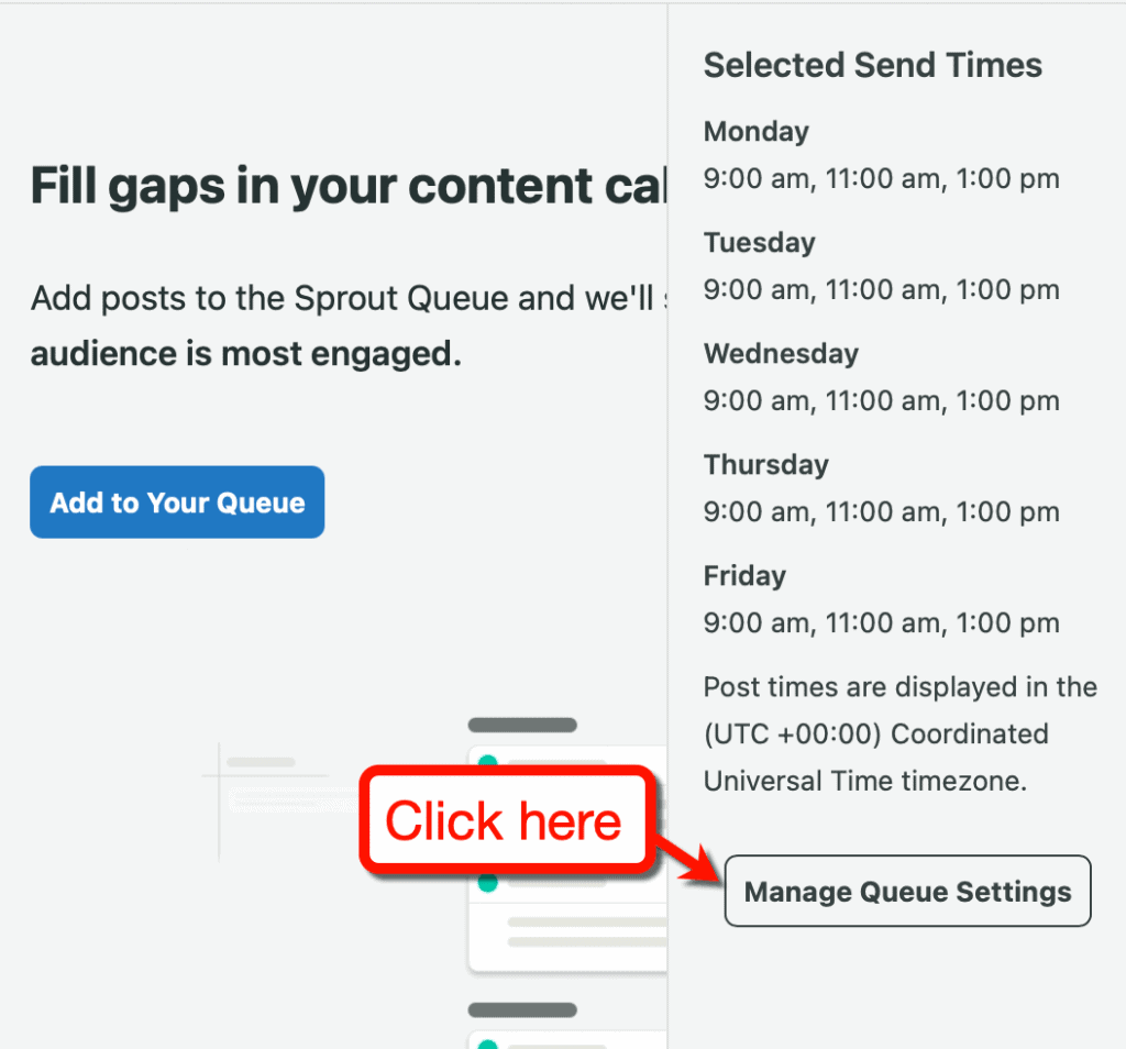 Manage Your Queue Settings