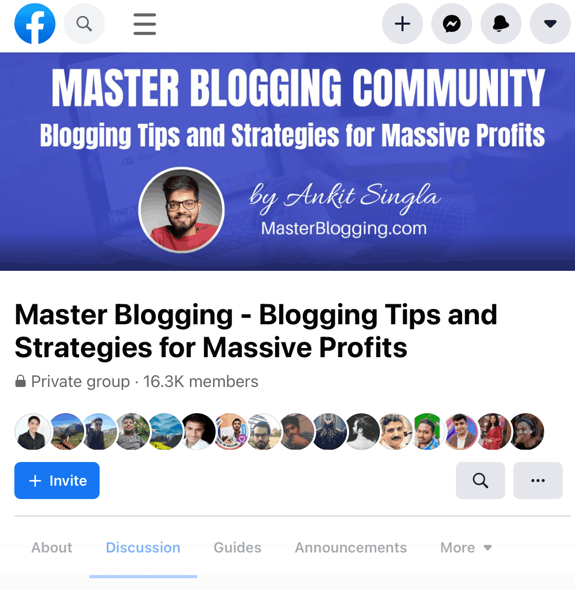 Master Blogging Community