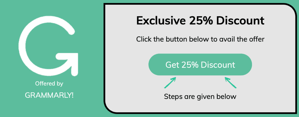 Exclusive Master Blogging Grammarly discount