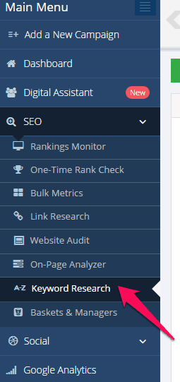 Mondovo SEO Keyword Research