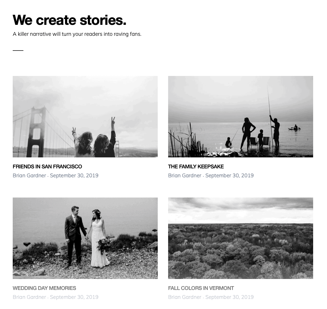 Monochrome Pro Blog Featured Images