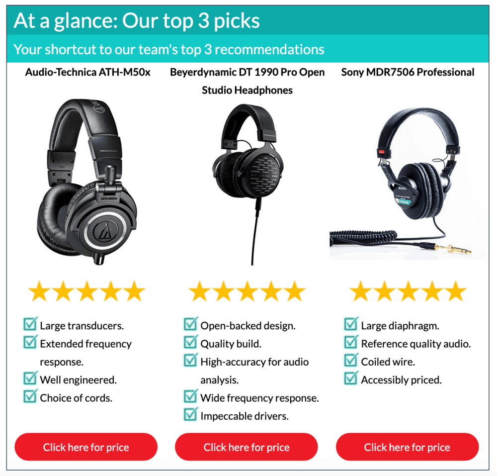 Music Critic Top Three Picks