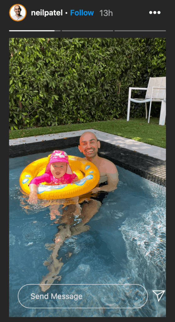 Instagram Story by Neil Patel