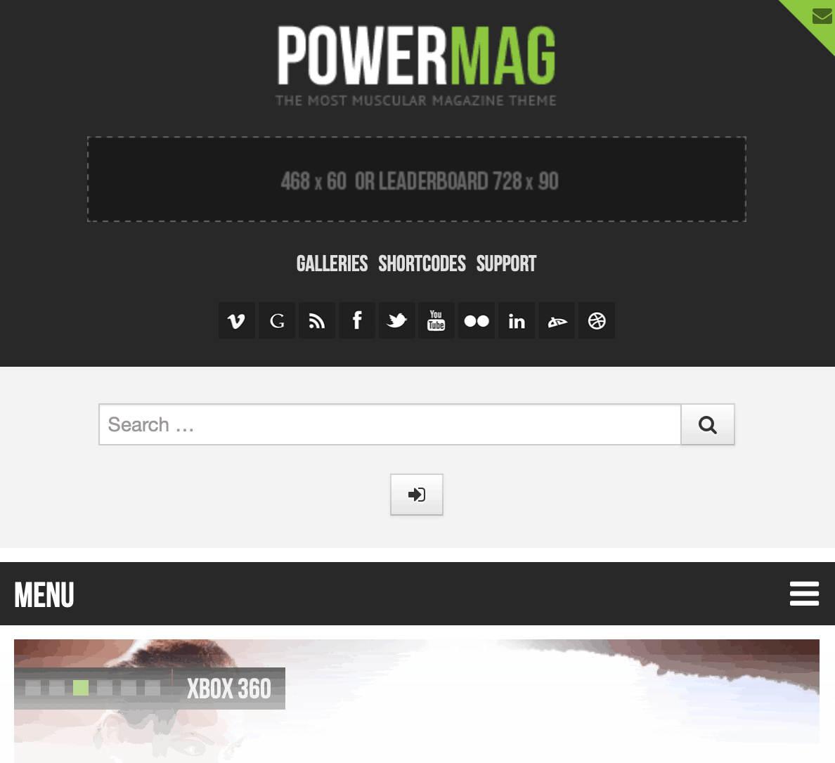 PowerMag Theme Preview