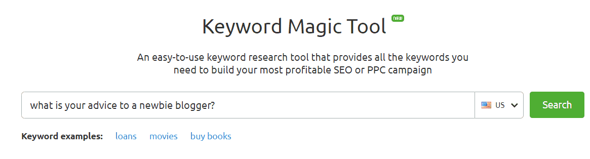 Quora and SEMrush Keyword Research