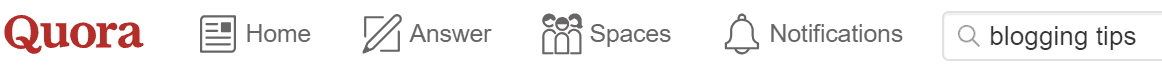 Quora Blogging Tips