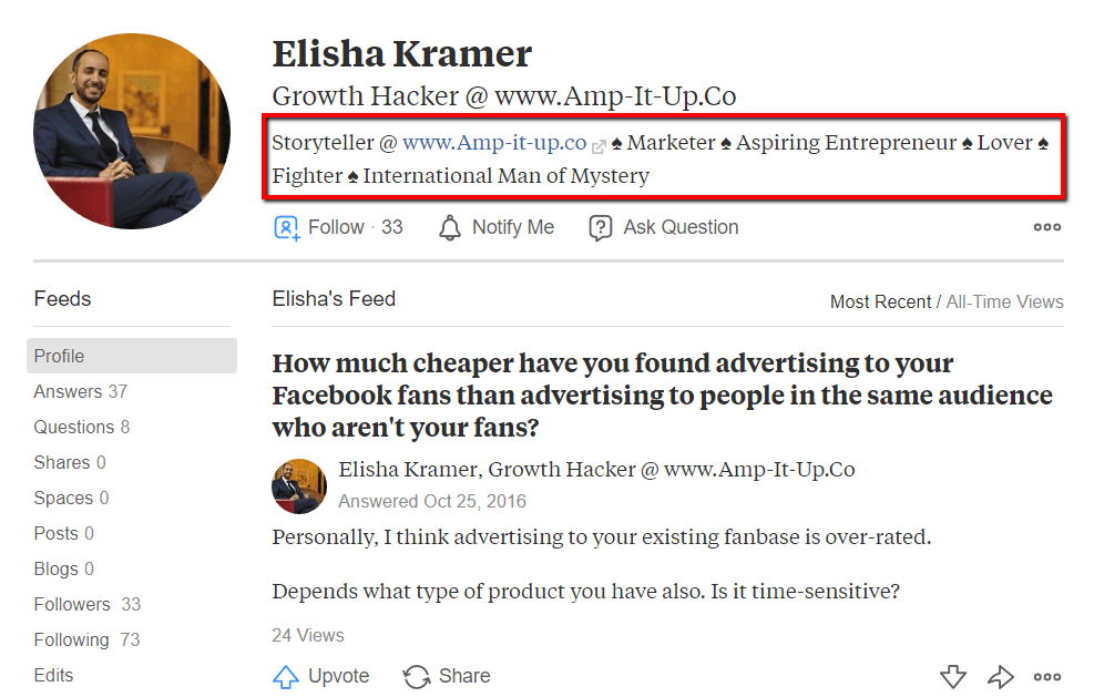 quora elisha kramer