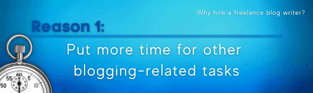 Reason 1 for hiring freelancers