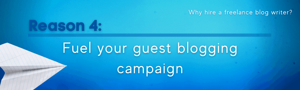 Reason 4 for hiring freelancers