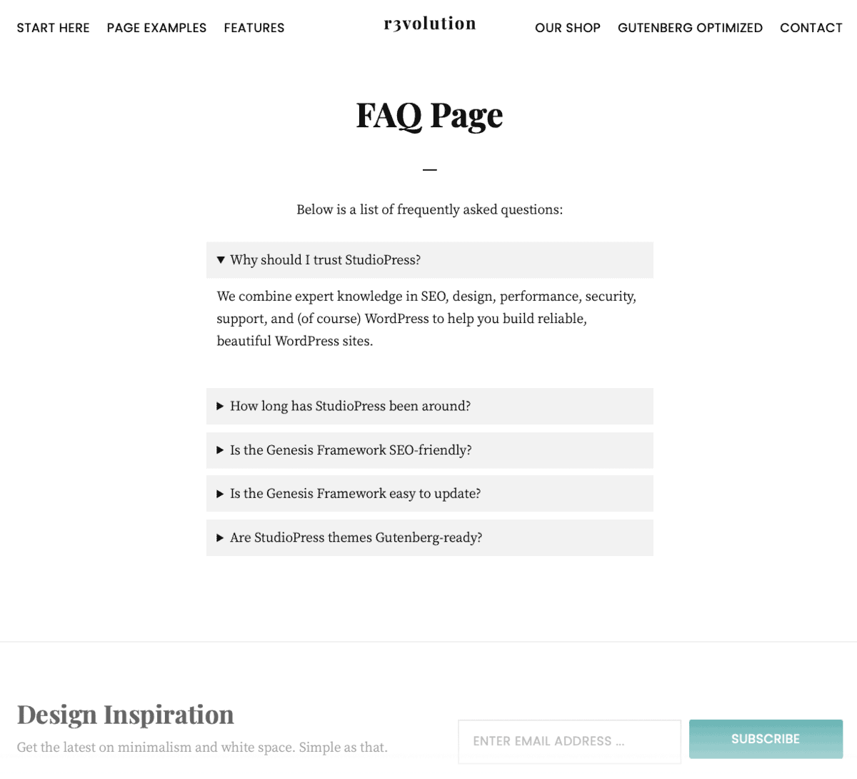 Revolution Pro FAQ Page