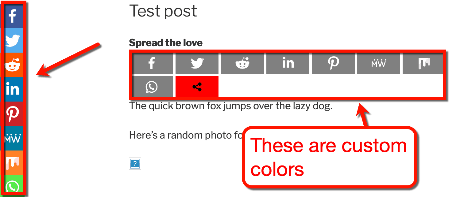 Sassy Social Share Preview