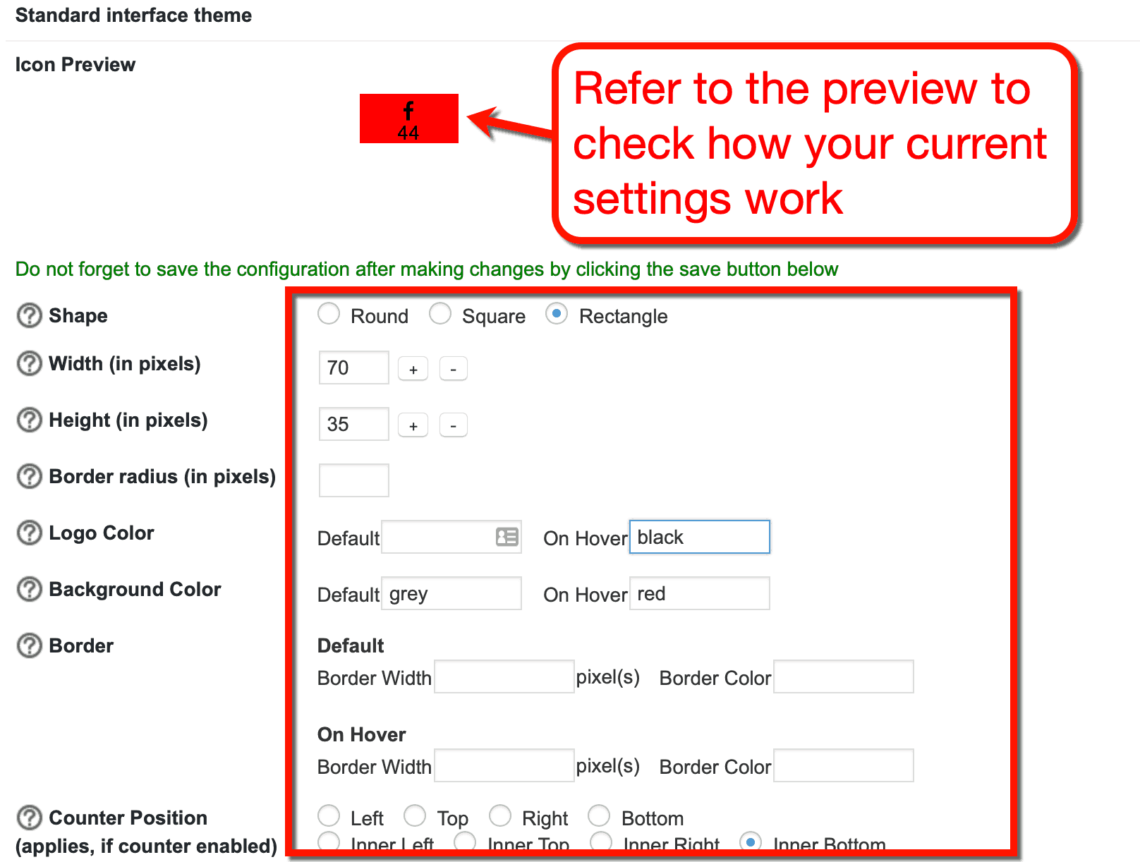 Sassy Social Share theme