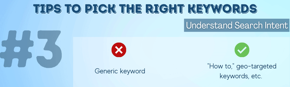 Understand Search Intent