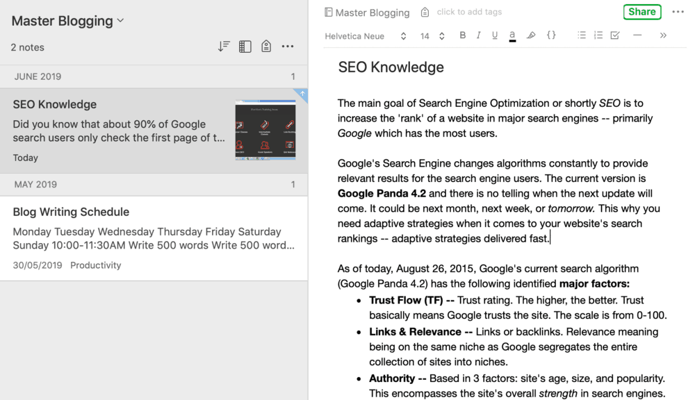 Old entries from my personal knowledge base