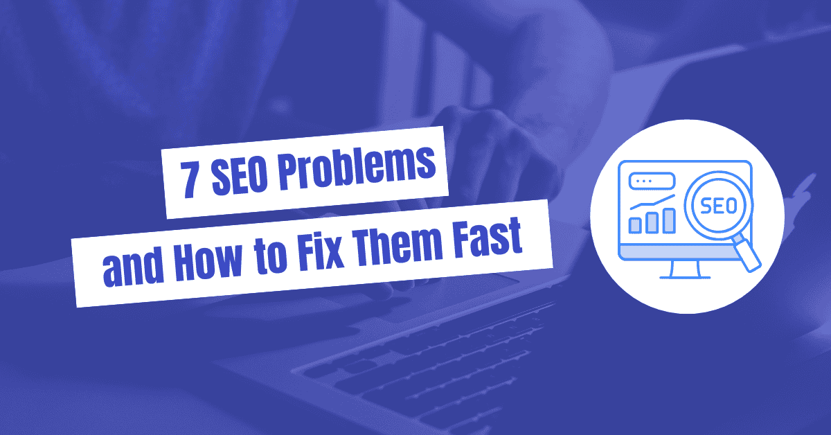 seo problems and fixes
