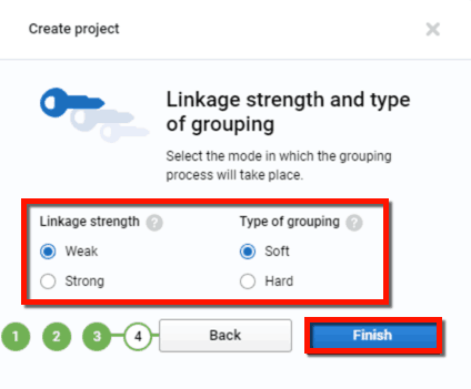 Serpstat Keyword Clustering Settings
