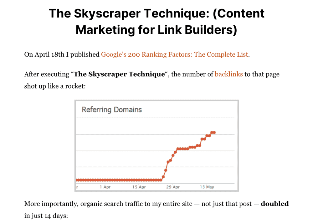 Skyscraper Technique unique framework