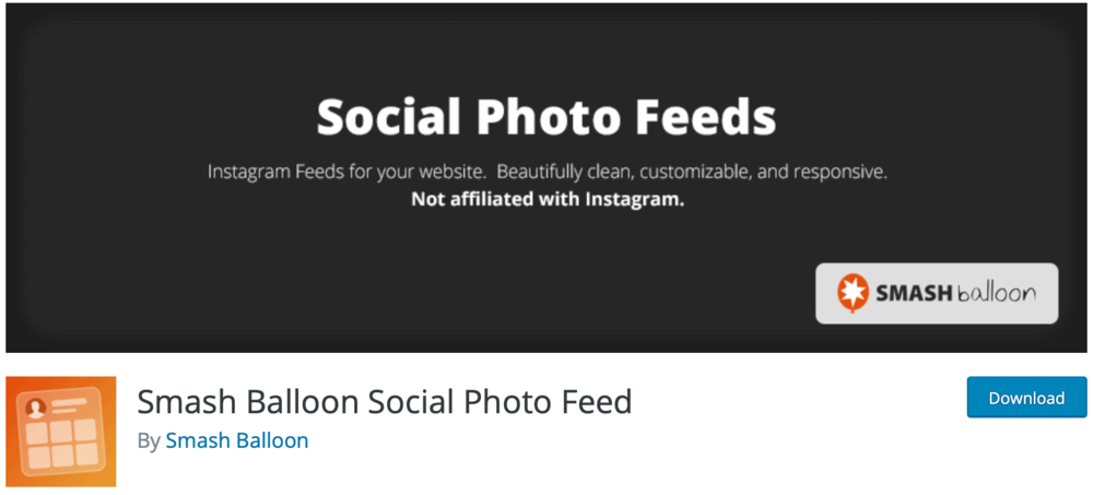 Smash Balloon Social Photo Feed