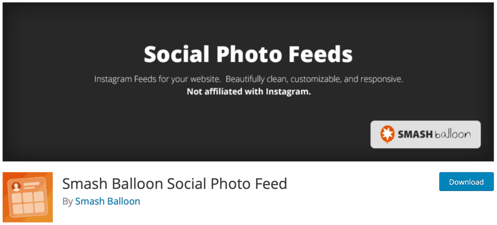 Smash Balloon Social Photo Feed