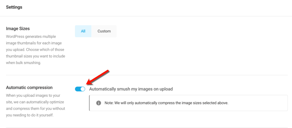 Smush Image Optimization Automatic Compression