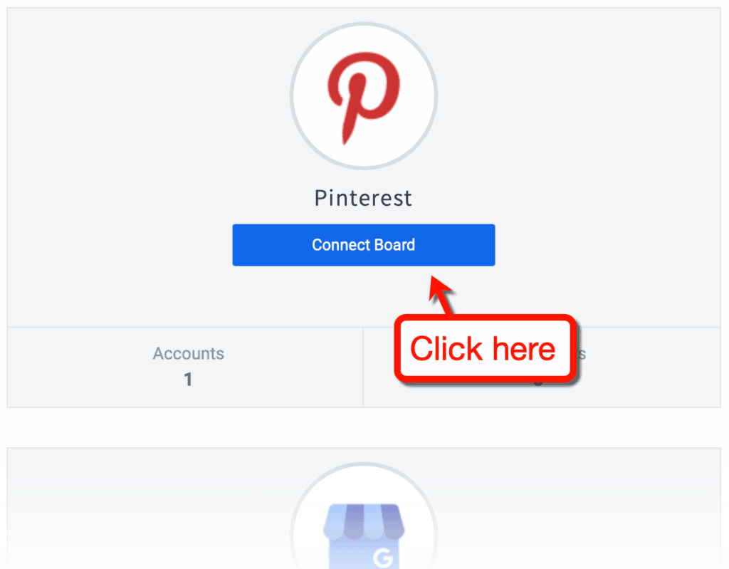 Connecting Pinterest Board to SocialPilot