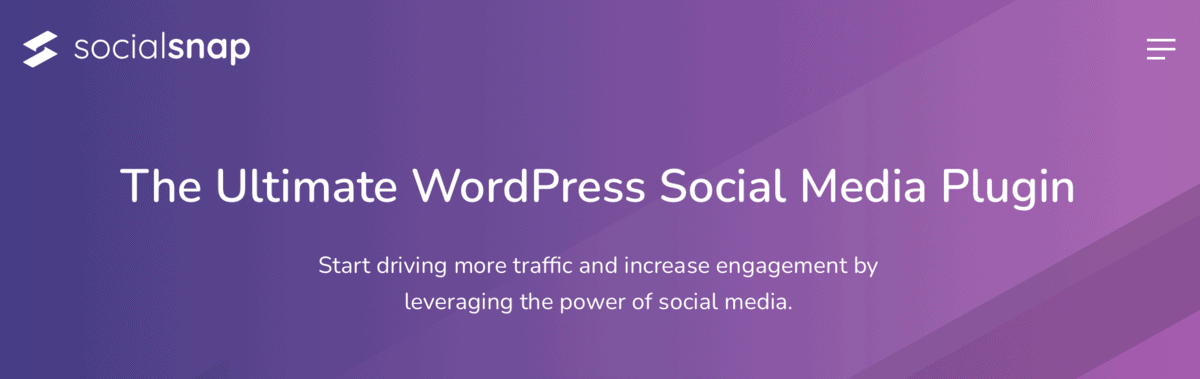 Social Snap WordPress Plugin