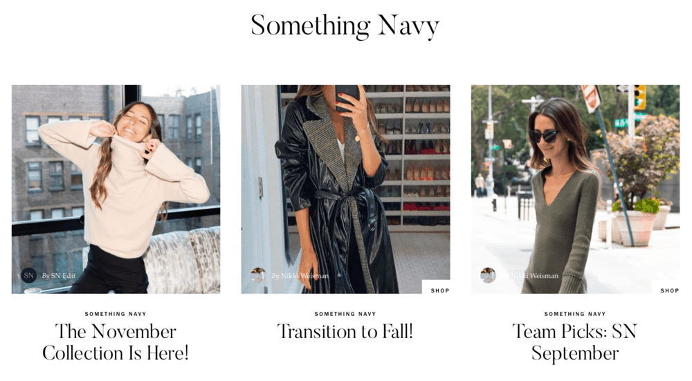 Something Navy by Arielle Charnas